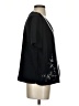 Kathie Lee 100% Polyester Black Short Sleeve Top Size 4 - 6 - photo 4