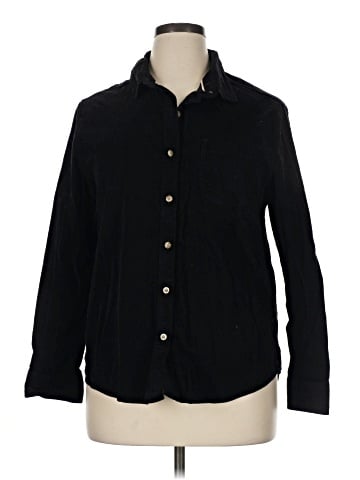 Jachs Girlfriend Long Sleeve Button-Down Shirt (view 1)