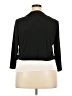 Glamour Black 3/4 Sleeve Blouse Size 3X - photo 2
