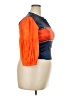 Stylewe Color Block Orange 3/4 Sleeve Blouse Size XXL - photo 4
