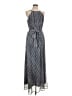 Tommy Bahama 100% Polyester Stripes Blue Casual Dress Size L - photo 1