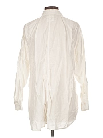 Aerie Long Sleeve Button-Down Shirt (view 2)