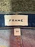 FRAME Solid Blue Jeans Size 33 waist - photo 7