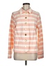 Isaac Mizrahi LIVE! Stripes Orange Jacket Size M - photo 1