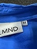 LMND 100% Cotton Blue Long Sleeve Polo Size M - photo 7