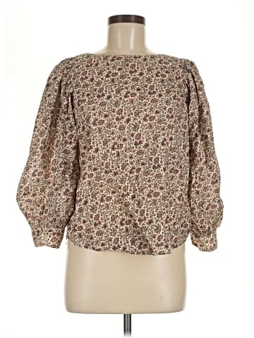 La Vie Rebecca Taylor 3/4 Sleeve Blouse (view 1)