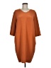 Assorted Brands Solid Brown Casual Dress Size M (estimated) - photo 1