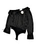 First Love Black Long Sleeve Blouse Size S - photo 1