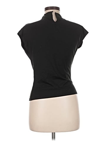 Aqua Short Sleeve Turtleneck (view 2)