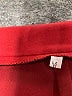Unbranded Solid Burgundy Casual Skirt Size M - photo 4