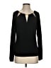 MICHAEL Michael Kors Black Long Sleeve Blouse Size S - photo 1