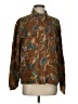 Sanctuary 100% Linen Print Brown Windbreaker Size S - photo 1