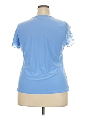 Ashley Blue Short Sleeve T-Shirt (view 2)