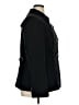 Per Se By Carlisle Black Wool Coat Size 16 - photo 4