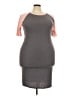 Lularoe Color Block Gray Casual Dress Size 22 - 24 - photo 1