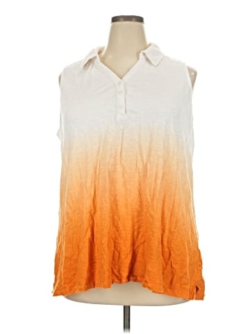 D&Co. Sleeveless Button-Down Shirt (view 1)