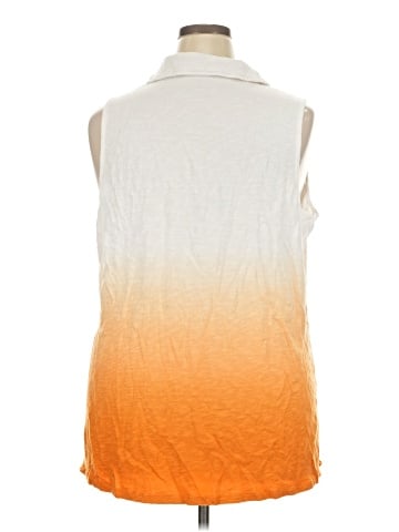 D&Co. Sleeveless Button-Down Shirt (view 2)