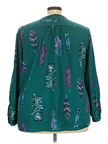 Jaclyn Smith Long Sleeve Blouse (view 2)