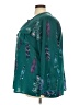 Jaclyn Smith 100% Polyester Teal Long Sleeve Blouse Size 3X - photo 5