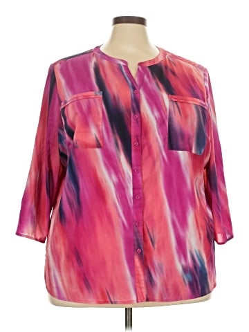 Faded Glory 3/4 Sleeve Blouse (view 1)