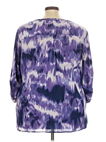 Faded Glory 3/4 Sleeve Blouse (view 2)