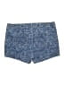 Torrid Paisley Blue Denim Shorts Size 2X Plus (2) - photo 2