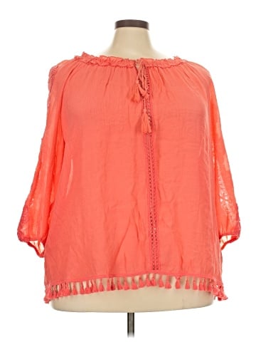 Zac & Rachel 3/4 Sleeve Blouse (view 1)