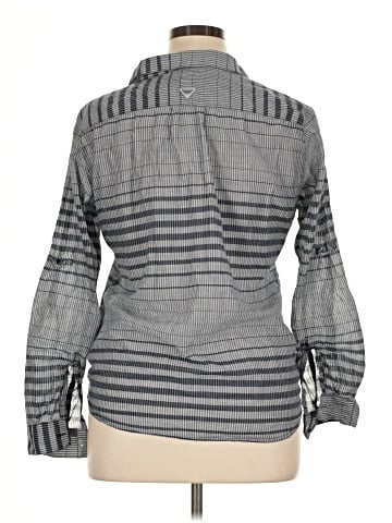 Columbia 3/4 Sleeve Button-Down Shirt (view 2)