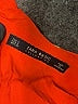 Zara Basic 100% Viscose Print Orange Cocktail Dress Size S - photo 7