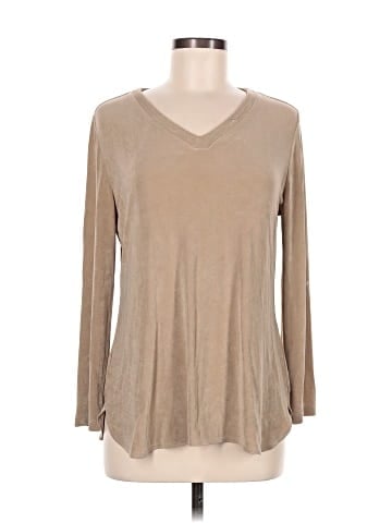 Travelers by Chico's 3/4 Sleeve T-Shirt (view 1)