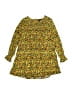 Kidpik 100% Rayon Yellow Dress Size 7 - photo 1