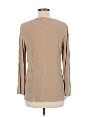 Travelers by Chico's 3/4 Sleeve T-Shirt (view 2)