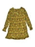 Kidpik 100% Rayon Yellow Dress Size 7 - photo 2