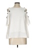 Do & Be 100% Polyester White Sleeveless Blouse Size L - photo 1