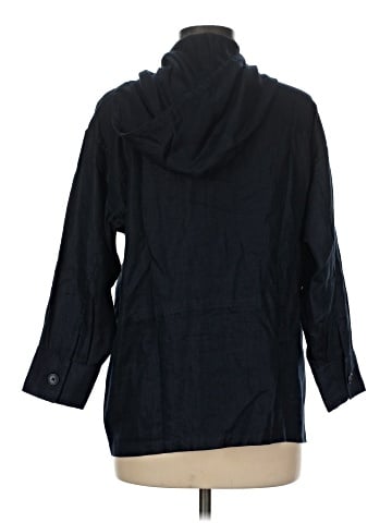 Lauren by Ralph Lauren 3/4 Sleeve Button-Down Shirt (view 2)