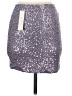 Timing Tweed Silver Purple Formal Skirt Size S - photo 2