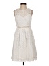Lilly Pulitzer 100% Polyester White Cocktail Dress Size 4 - photo 1