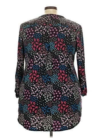 Cato 3/4 Sleeve Blouse (view 2)