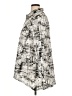 Comfy U.S.A. Print Silver 3/4 Sleeve Blouse Size XL - photo 5