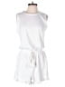 Grey State Solid White Romper Size XL (4) - photo 1
