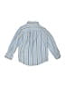 Janie and Jack Stripes Blue Long Sleeve Button-Down Shirt Size 3 - photo 2