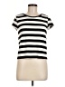 Soprano Stripes Black Short Sleeve Top Size M - photo 1