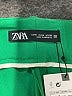Zara Color Block Green Dress Pants Size M - photo 7