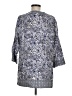 Sigrid Olsen 100% Linen Blue 3/4 Sleeve Blouse Size M - photo 2