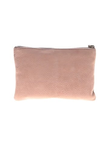 Madewell The Leather Pouch Clutch in Nubuck Leather (view 2)