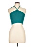Forever 21 Teal Sleeveless Top Size L - photo 1