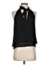 Bishop + Young 100% Polyester Black Sleeveless Blouse Size S - photo 1
