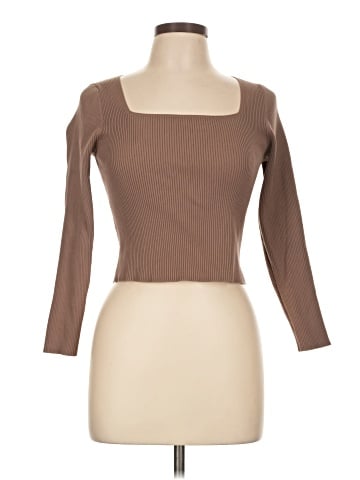Happily Grey Pullover Sweater (view 1)