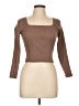 Happily Grey Brown Pullover Sweater Size L - photo 1