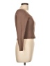 Happily Grey Brown Pullover Sweater Size L - photo 4